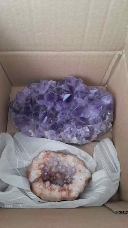 Photo of free amethyst and geode (Rose Hill BB11) #1