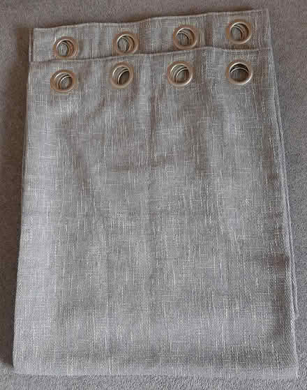 Photo of free Grey Dunelm lined eyelet curtains (Ashbourne DE6) #1