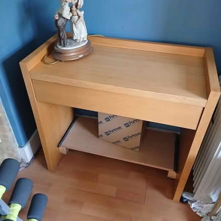 Photo of free Small computer table wirh drawer (Rm1 4sh) #2