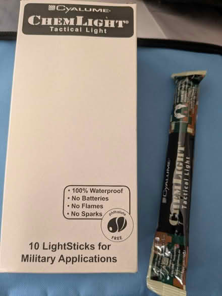Photo of free 10 x chem light sticks Red (Farnborough) #1