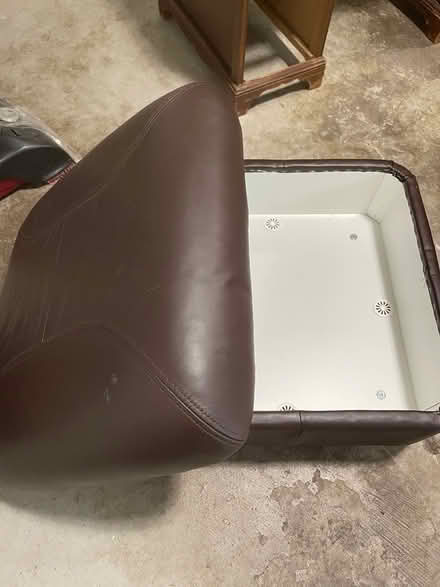 Photo of free IKEA ottoman with storage (North Silver Spring) #2