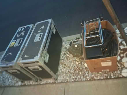 Photo of free 2 Large Cases & luggage carrier (07075 - Wood Ridge) #2