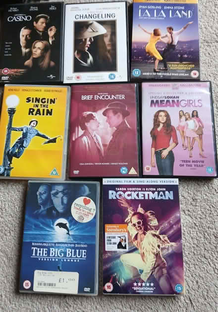 Photo of free 8 DVD's (Knaphill GU21) #1