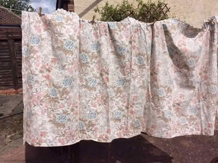 Photo of free Vintage floral curtains (Frimley) #2
