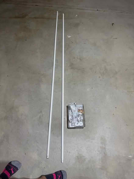Photo of free IKEA RAKIA CURTAIN RODS w/hardware (Lafayette) #3