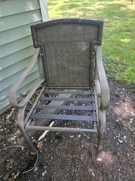 Photo of free Patio chairs just need cushions (West Concord MA) #1