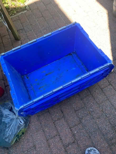 Photo of free Blue storage box (Penrith CA11) #1