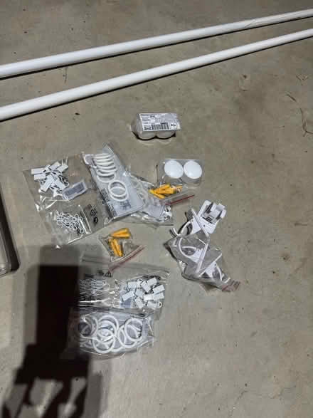 Photo of free IKEA RAKIA CURTAIN RODS w/hardware (Lafayette) #4