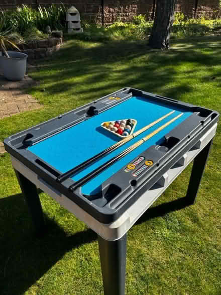 Photo of free Mini pool and table football table (West Kirby) #2