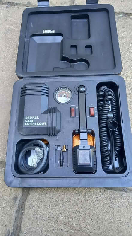 Photo of free Car 12v compressor in case (Central Letchworth) #1