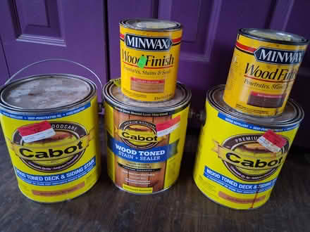 Photo of free Wood stain (Waterford) #1
