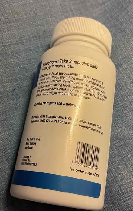 Photo of free Food suppliment Tablets (Bieldside AB15) #2
