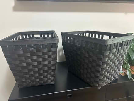 Photo of free IKEA Wicker Baskets (2) (Hunt Club/Conroy area) #1