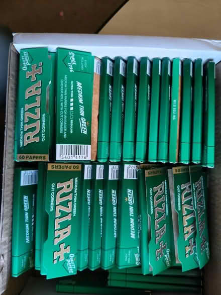 Photo of free Box of many packs of Rizla + (CV32 lillington) #1