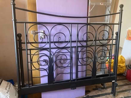 Photo of free King size bed frame (Hayes UB3) #1