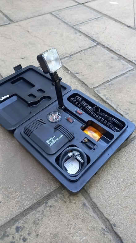 Photo of free Car 12v compressor in case (Central Letchworth) #2