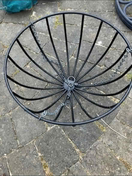 Photo of free Large Sturdy Metal Hanging Basket (Bovingdon) #1