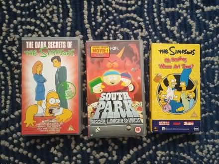 Photo of free the Simpsons and South Park - videos (Barming Heath ME16) #1