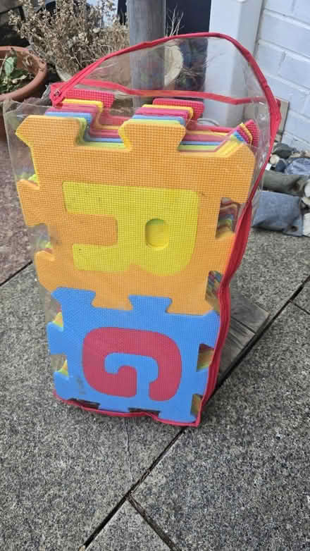 Photo of free Alphabet play tiles (Cutteslowe, Oxford OX2) #1
