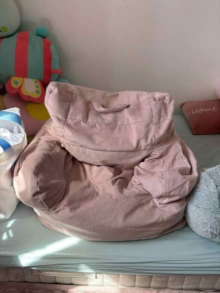 Photo of free Pink Bean Bag Chair (M7 - Salford) #1
