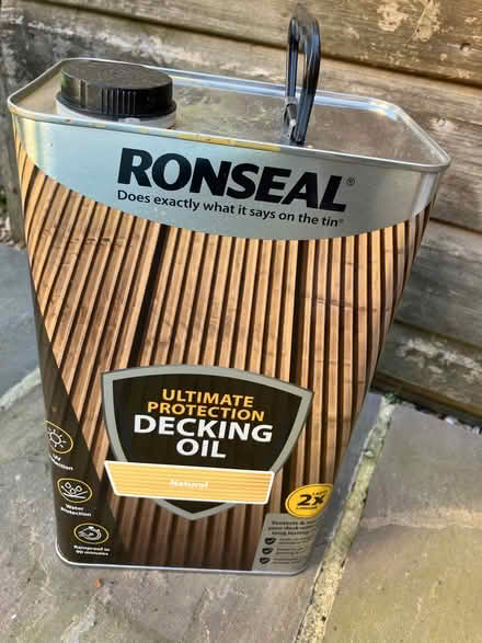 Photo of free Decking oil (Allington ME16) #1