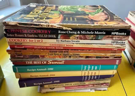 Photo of free Lots of old Cookbooks (Martinez, near Ace Hardware) #4