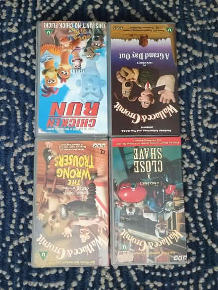 Photo of free Wallace and Gromit videos (Barming Heath ME16) #1