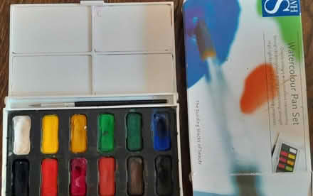 Photo of free Art materials - coloured pencils, paint set, pens (Haslingfield CB23) #2
