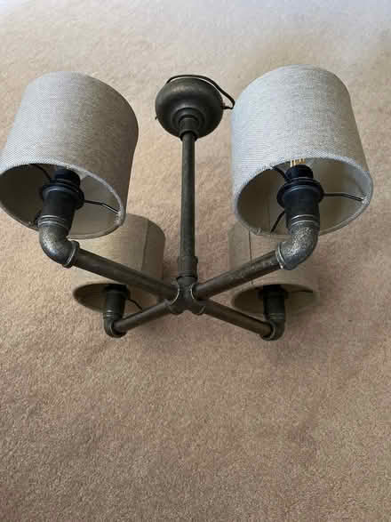 Photo of free Next ceiling light fitting (Rowtown, Addlestone KT15) #1