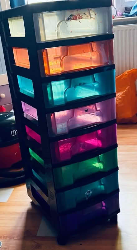 Photo of free Plastic shelves/unit (Havant) #1
