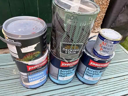 Photo of free Multiple paints - 1/4 to 1/2 full (BS3) #1