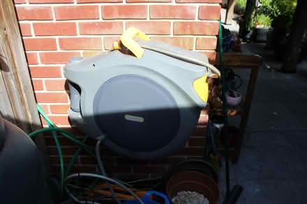 Photo of free Hozelock wall mounted hose pipe (Fakenham NR21) #2