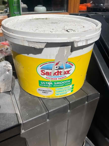 Photo of free Half tin of grey outdoor paint (Tallaght) #1