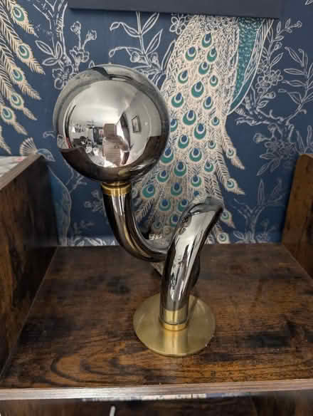 Photo of free 2x Glass Table Lamps (Belle Vue WF1) #2