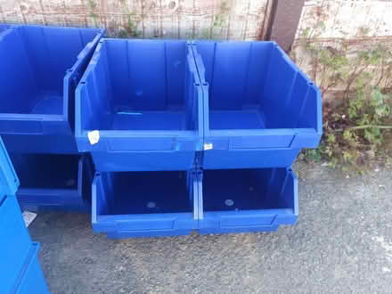 Photo of free Garage stackable boxes (Fallowfield-Manchester M14 7hb) #2