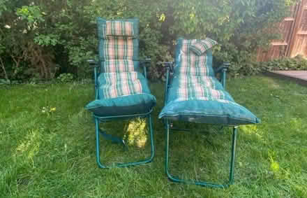 Photo of free 2 x folding garden chair (Luton LU2) #1