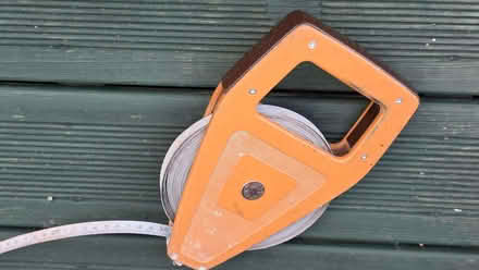 Photo of free Steel measuring tape 30m (Old Basing RG24) #2