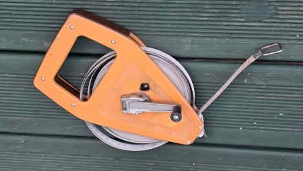 Photo of free Steel measuring tape 30m (Old Basing RG24) #4