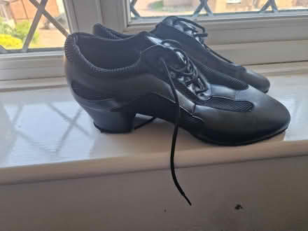 Photo of free 2 pairs of soft sole, heeled dance shoes size (womens) 7 (Up Hatherley GL51) #3