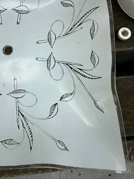 Photo of free 1960s ceiling lamp (red hook 12571) #1