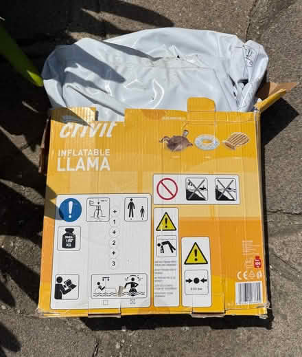 Photo of free Two inflatable llamas (Canvey Island) #2