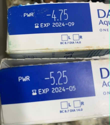 Photo of free Contact lens (Meadowvale, Mississauga) #1