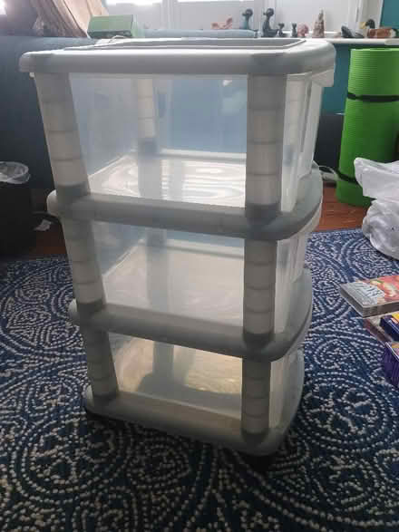 Photo of free Plastic drawer unit (Barming Heath ME16) #2