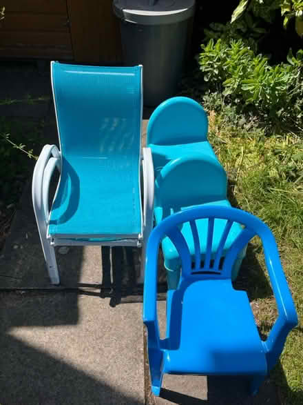 Photo of free 5 toddler chairs (Solihull b92) #1