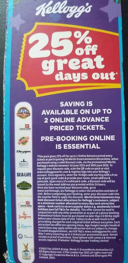 Photo of free Amusement Attraction Discount Code (Herne Hill, SE24) #1