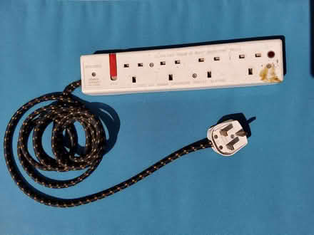 Photo of free C1980 4 socket Extension Lead (Bexhill on Sea) #2