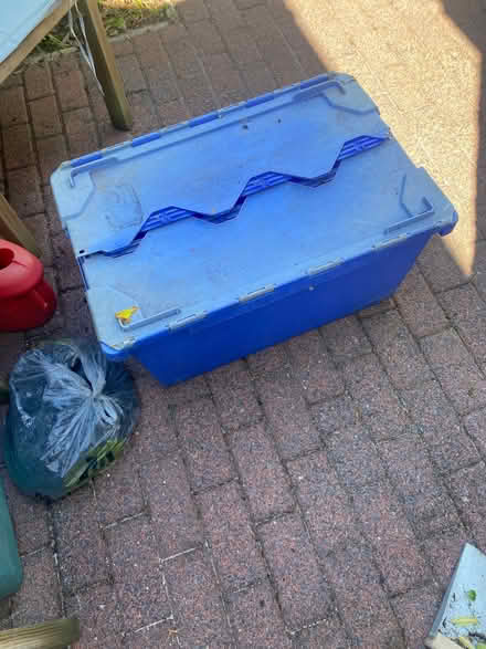 Photo of free Blue storage box (Penrith CA11) #2