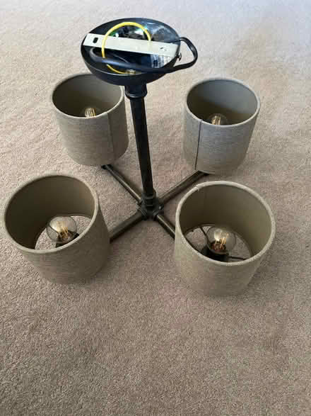 Photo of free Next ceiling light fitting (Rowtown, Addlestone KT15) #2
