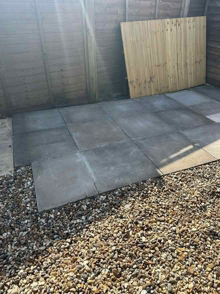 Photo of free Patio Slabs - Grey (Thomas Mills High School IP13) #2