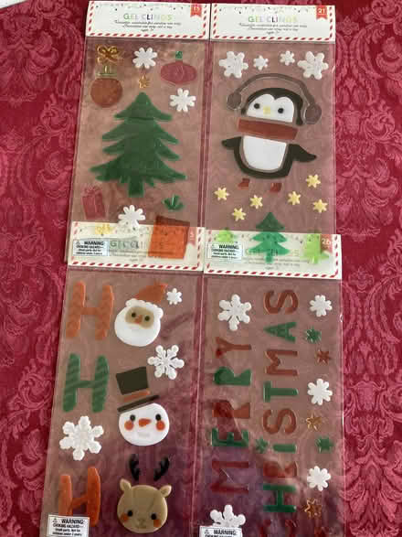 Photo of free Christmas Gel Clings (Near Eubank Costco) #1